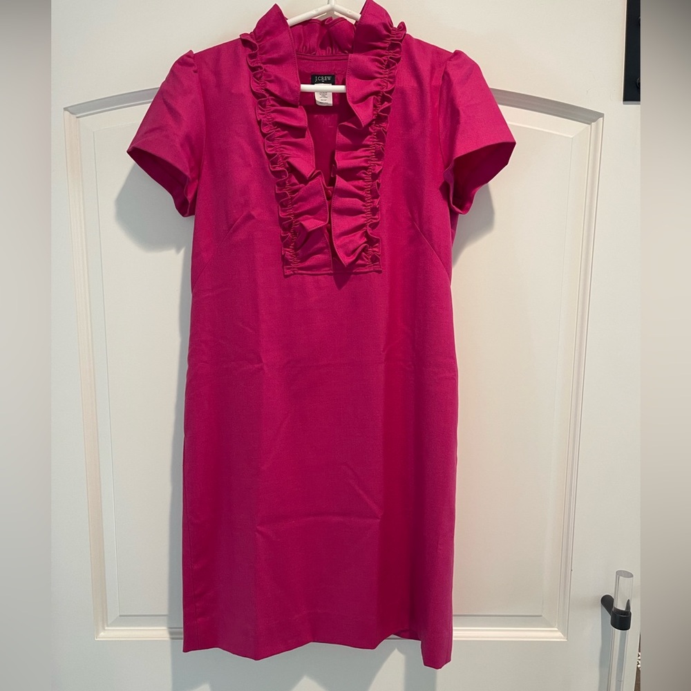 Jcrew Ruffleneck dress